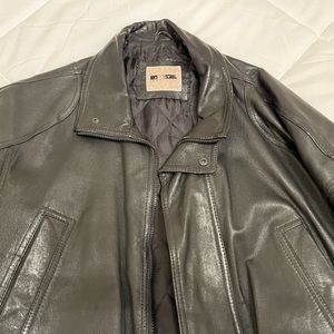 Mid length Napa Leather Jacket size Medium